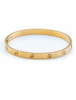 CARTIER LOVE BRACELET AUTHENTIC SIZE 19