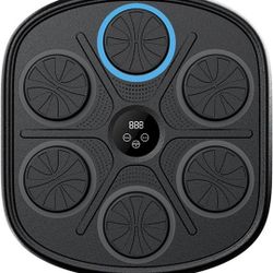 Music Boxing Machine Training Punchine Target Boxing Training Punching Equipment Boxing Music Workout Machine for Adult Teens Home Gym Garage