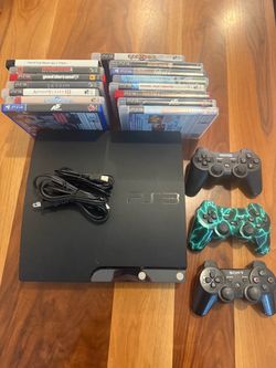 PlayStation 3 with 15 games