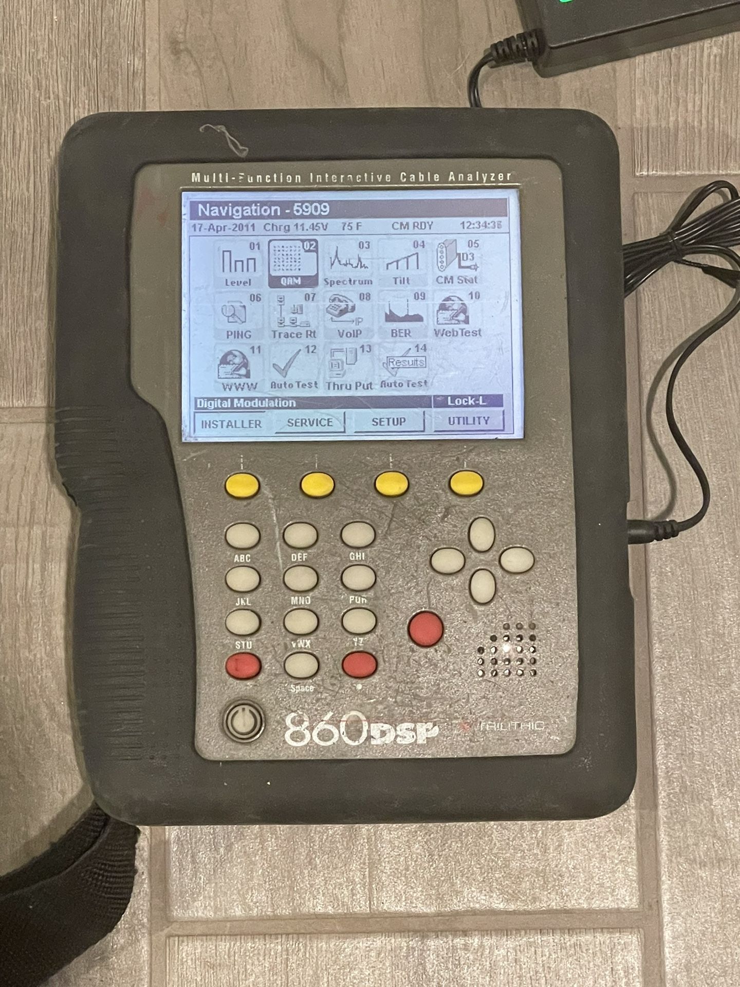 trilithic 860 dsp multi-function interactive cable analyzer