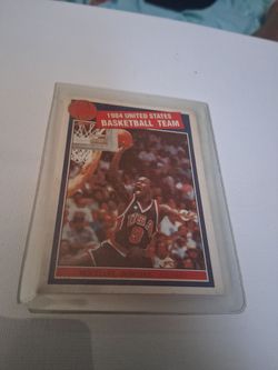 Michael Jordan 1984 USA Basketball Team Card
