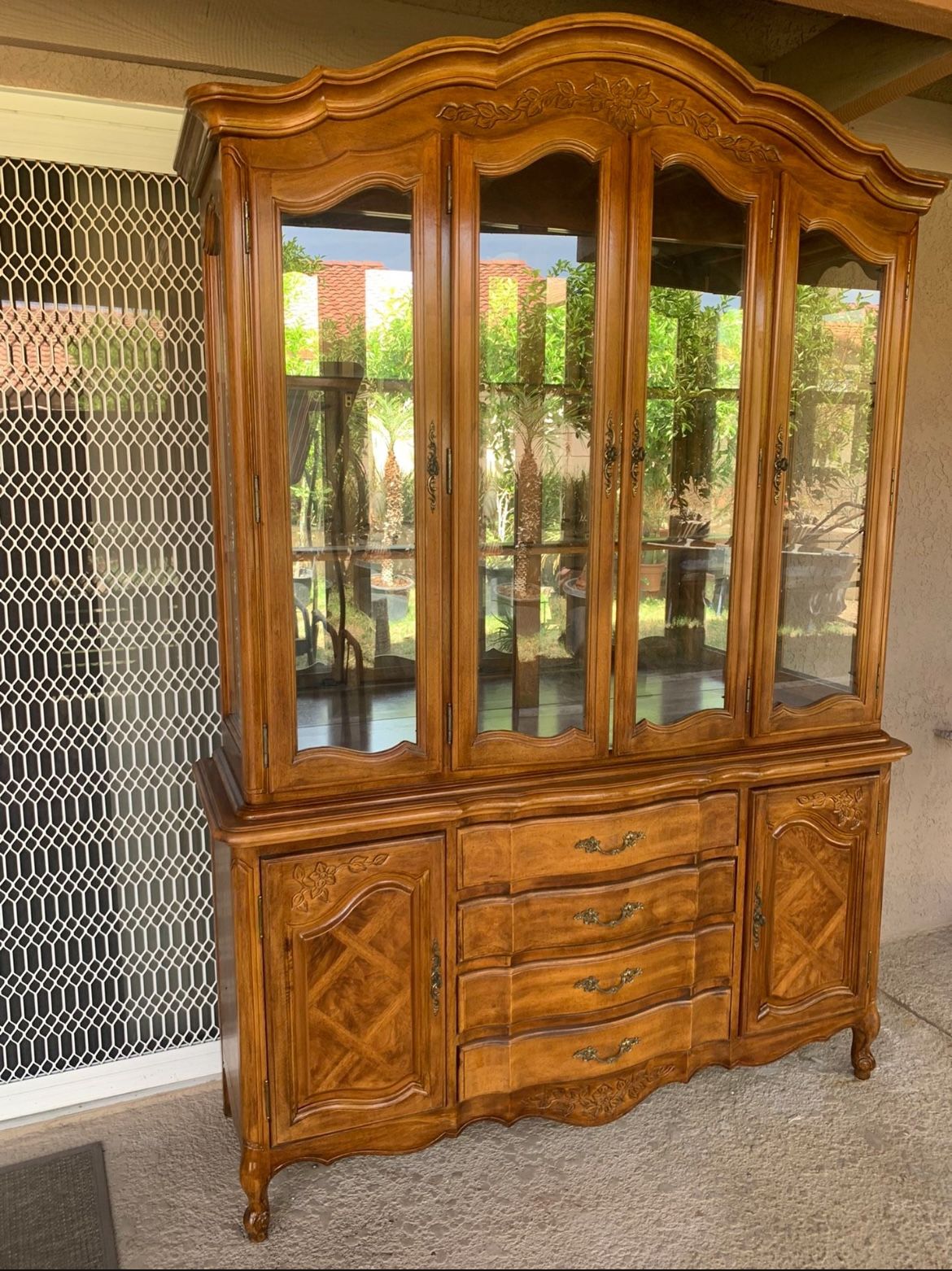 Vintage China Cabinet