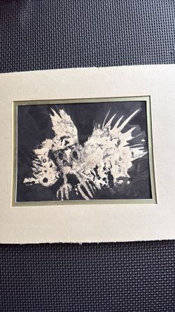 Baby Owl impressionistic illustration