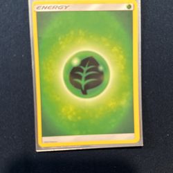 Grass Energy Secret Rare card  Rising