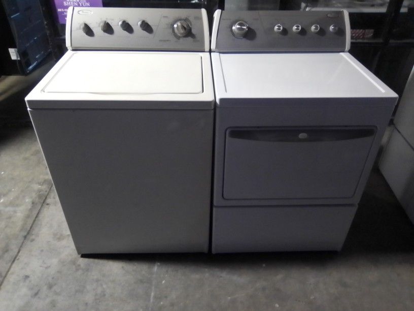 WHIRLPOOL WASHER AND DRYER
