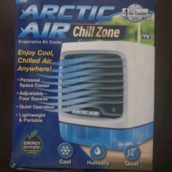 Arctic Air Chill Zone Evaporative Air Cooler Portable Personal Space Cooler