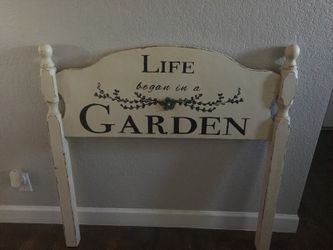 Garden Sign