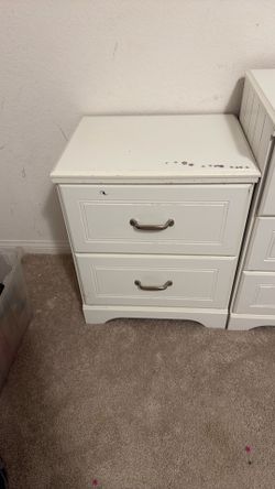 Dresser and night stand