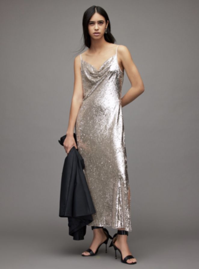 All Saints Hadley Sequin Dress