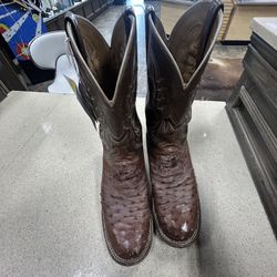 Lucchese ostritch boots