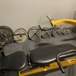 Powertec Gym With Weights 