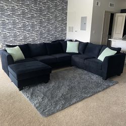 Sectional Sofa Couch - Living Room Set