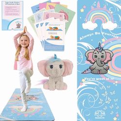 New Ellicorn Kids Yoga Mat Bundle