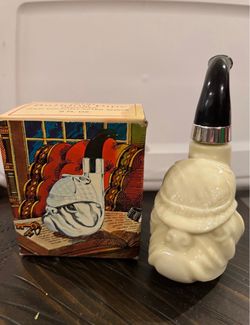 Avon Bulldog Pipe Decanter Wild Country After Shave