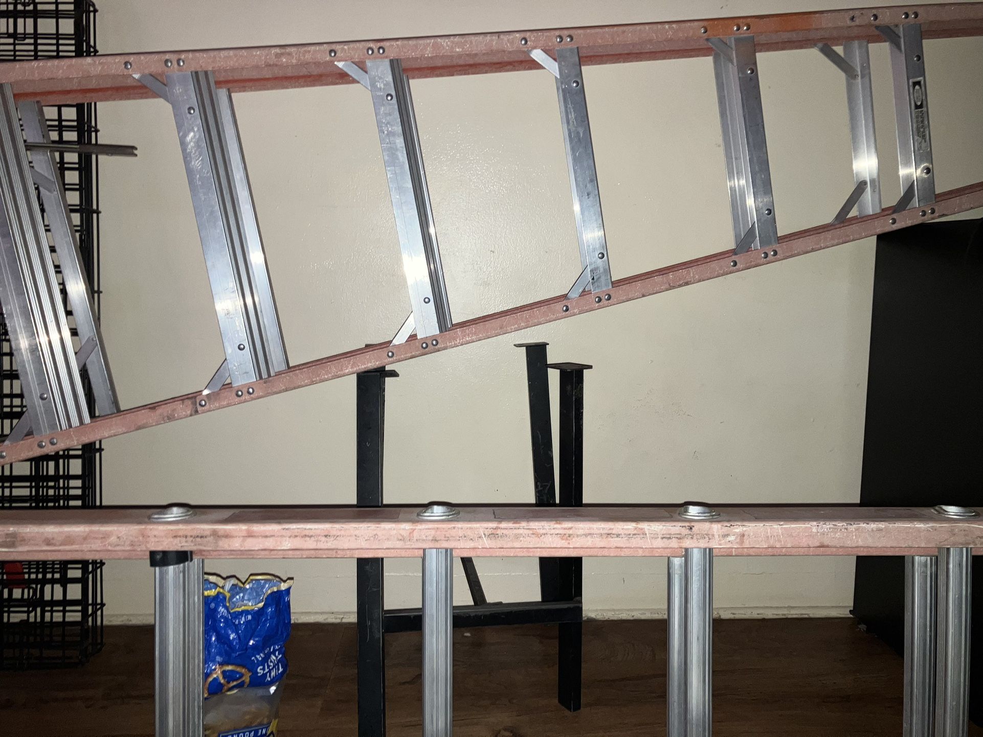 Two Ladders Used