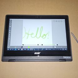 ACER TravelMate Spin 11-inch 1080p touchscreen rugged laptop