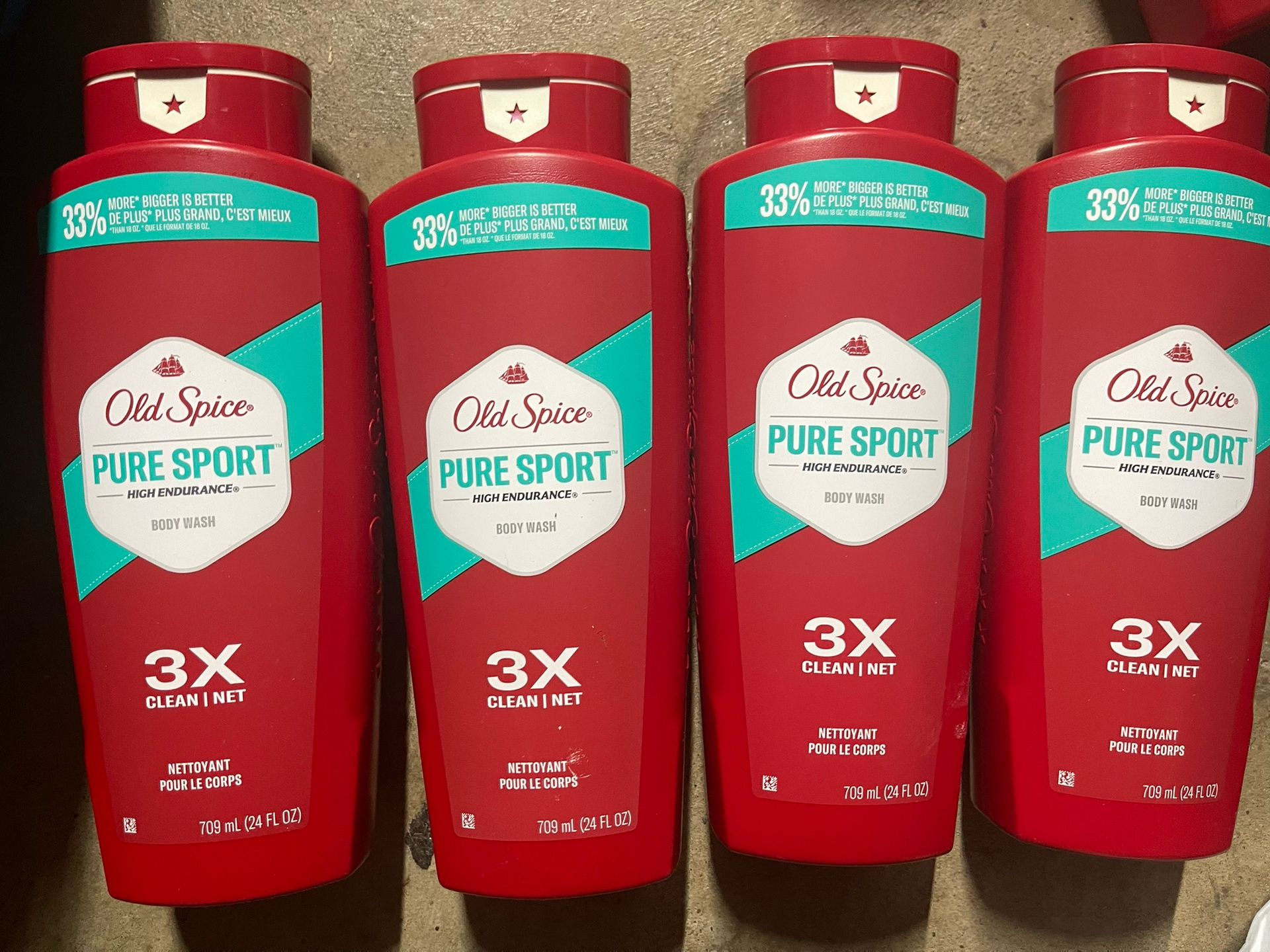 4 Old Spice Body Wash