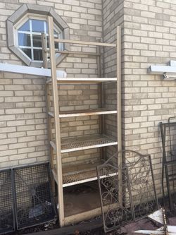 Steel Shelving Organizer unit For Outdoor Garden Yard