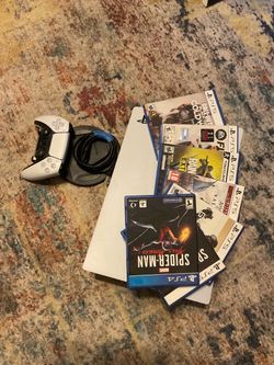 PlayStation 5 Console Bundle with Games and Controller