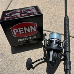 Offshore Fishing Rod & Reel Penn Pursuit Graftech CSP 80H