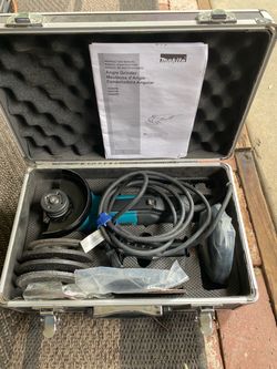 Makita Corded Angle Grinder with Case