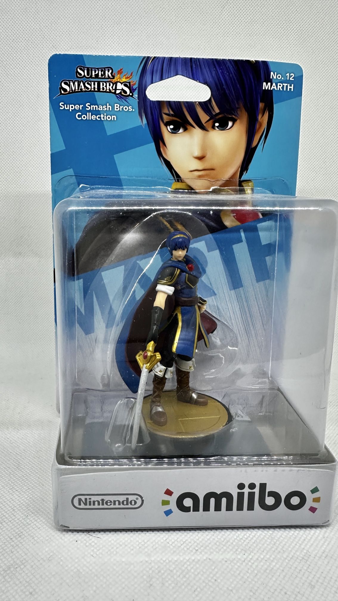 Amiibo Marth No 12 -  2nd edition Yr 2014