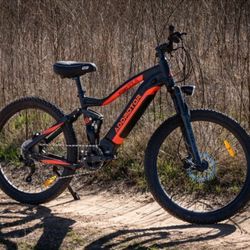 2024 Full Suspension Ebike Mountain Trail Bike