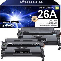 26A Toner Cartridge for HP Printer - Replacement for - HP 26A CF226A 26X CF226X to Compatible with Pro M402dw M402dn M402dne M402n MFP M426fdw M426fdn