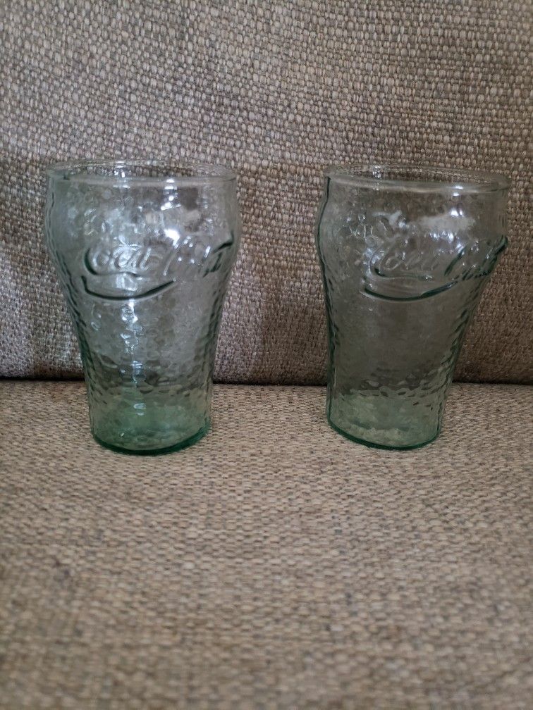 Vintage Coca-Cola Coke Glass Cup 