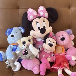 7 Assorted Stuff Toys