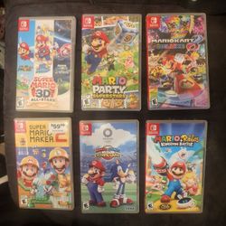Super Mario Nintendo Switch Games