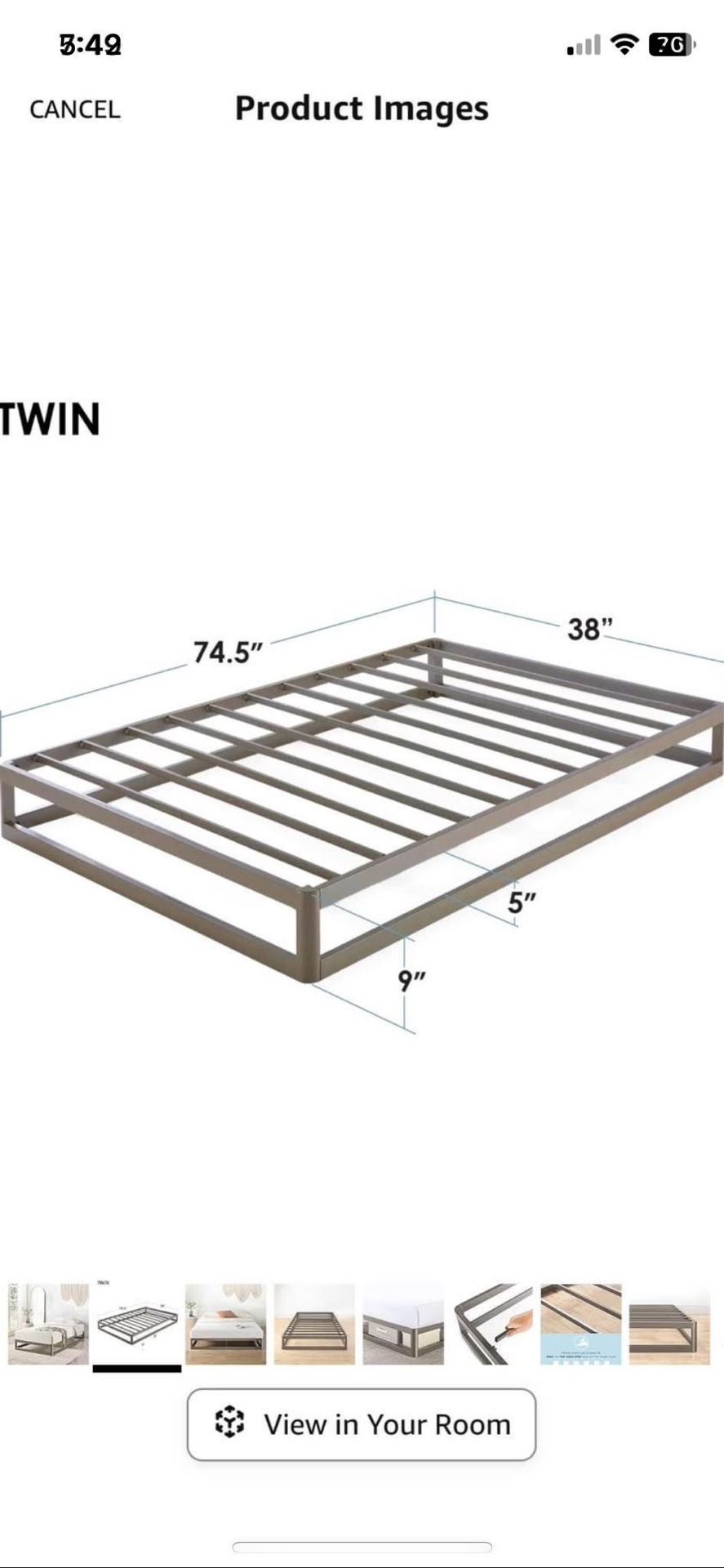 Metal Bed Frame