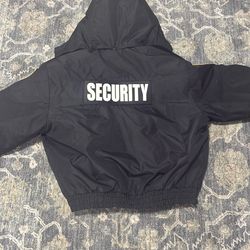 Security guard jacket