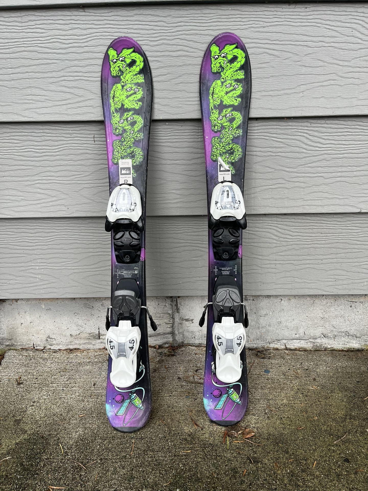 K2 Kids Skis 76cm