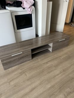 Tv Stand W Cabinets 67 Inch