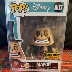 Nightmare Before Christmas  Mayor  Pop