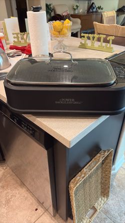 Smokeless Power inside Grill or Flat grill