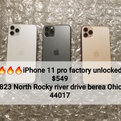 IPhone 11 Pro Factory Unlocked 