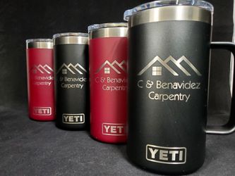 Yeti LASER ENGRAVING