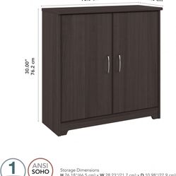 2 Shelf Cabinet - Brand New 