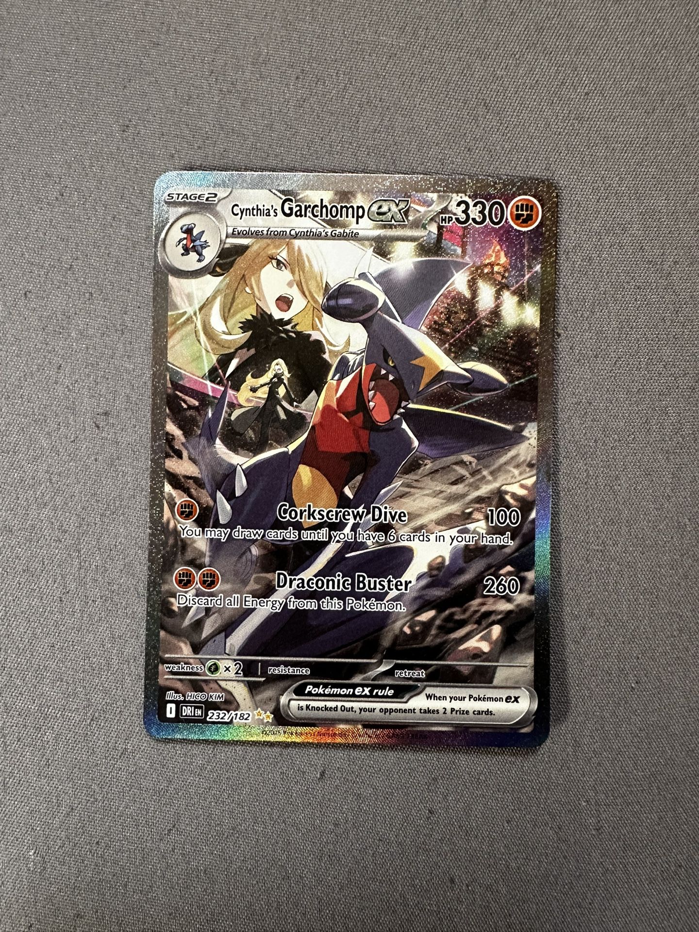 Cynthia’s Garchomp EX