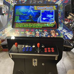 Classic / Cocktail 3 Sided Arcade Cabinet 1,968 Games
