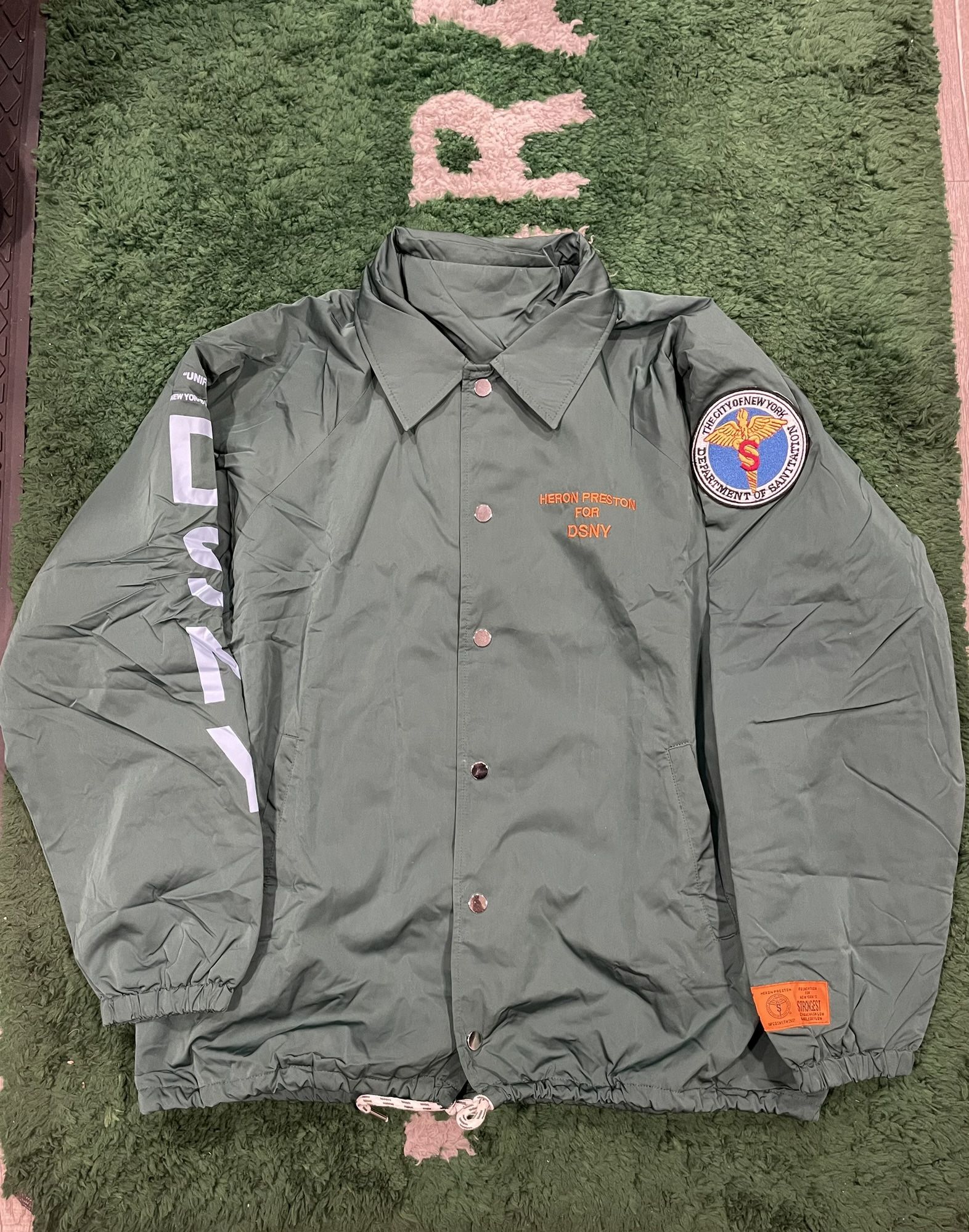 HERON PRESTON X DSNY COACH JACKET
