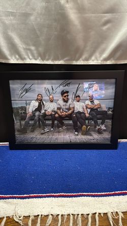 Bad Wolves Signed 14”x20” Picture