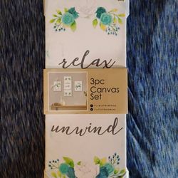 3 Canvas Pictures 