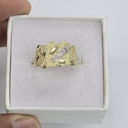 10kt Real Gold Saint Jude Ring