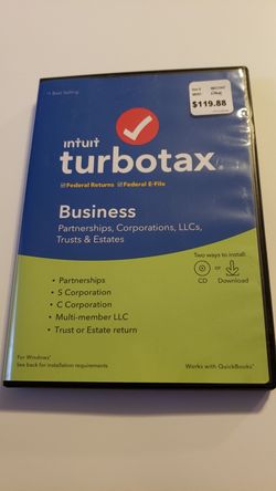 Turbotax business 2020