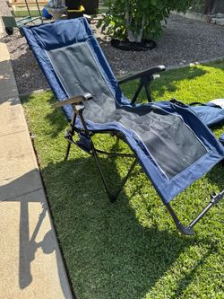 (2Pack) Ozark Trail Quad Zero Gravity Lounger Camping Chairs-New