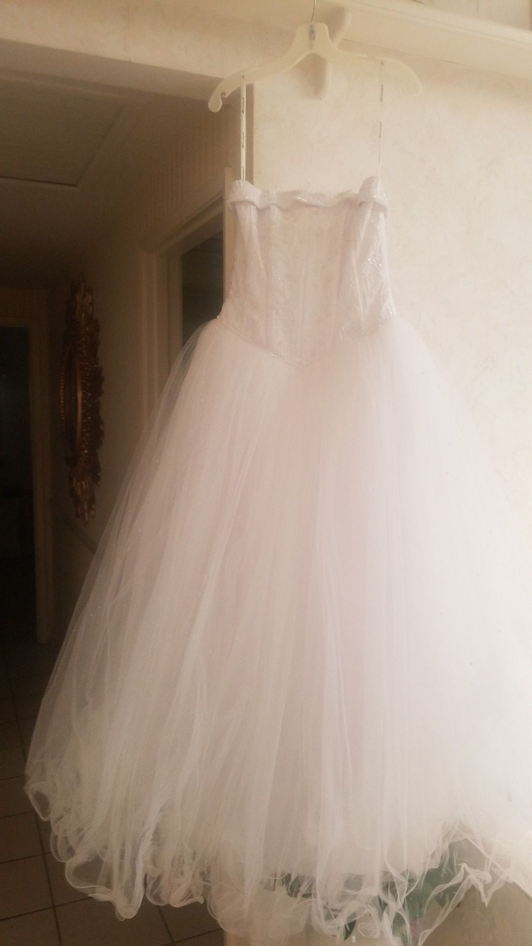 Michael angelo wedding dress size 8