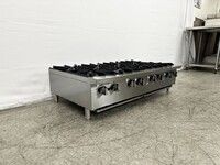 NSF 48 ins Eight burner gas heavy hot plates CCHPA48